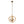 3 Light Farmhouse Chandelier, Rope Chandelier Globe Hanging Light Fixture With With Adjustable Chain For Kitchen, Bulb Not Included - Beige Brown
