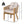 Grotta Outdoor Dining Arm Chair (Set of 2) - Teak / Beige