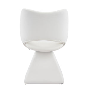 Modern Swivel Dining Chair With High Back