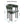 Modern Dining Upholstered Barrel Chair With Curved Back And Armrests
