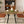 Round Dining Table for 2-4 People - Rustic Brown