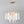 6-Light Chandelier Crystal Ceiling Lamp in Gold