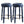 360° Swivel Wooden Barstools With Upholstered Seat, Counter Height (Set of 2)