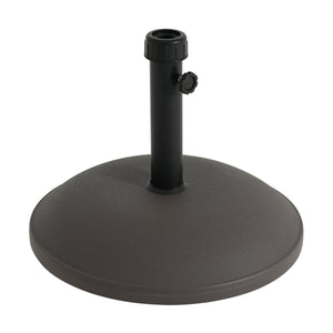 Ander Outdoor 68-Pound Round Umbrella Base - Brown