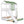 Twin Over Twin House Bunk Bed With Convertible Slide And Trundle - White