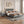 3-Pieces Bedroom Set, Queen Size Upholstered Platform Bed with LED Lights and Two Nightstands - Gray