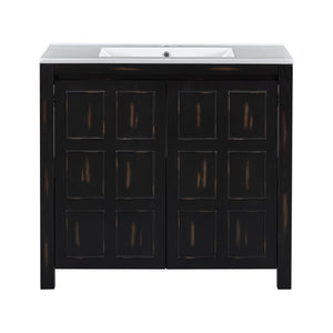 Bathroom Vanity Organizer With Sink, Combo Cabinet Set, Bathroom Storage Cabinet