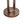 Tareel - Round Accent Table With Open Oval Pedestal - Antique Bronze