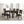 Padded Seat Side Chairs With Tapered Slats (Set of 2)