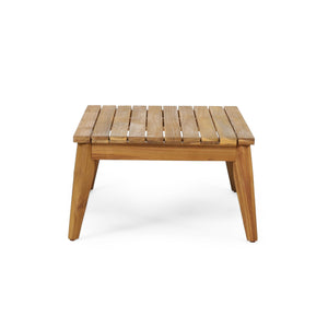 Hueber Outdoor And Rope 4 Seater Chat Set With Cushions - Teak