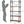 5 Tier Bookshelf Unit With Accents For Living Room - Black / Brown