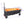 Big Large Capacity Folding Wagon Cart with Extender (Black + Orange)