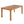 TOPMAX Patio Wooden Dining Table, 67