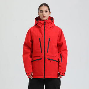 Womens Waterproof Fully Taped Snowboard Jacket