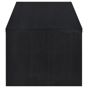 Canyon - Lift Top Table With Dual Drawers Storage Solution - Black