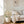 Artificial Snow Lotus Potted Plant, Artificial Floral Decor For Indoor & Outdoor Spaces - White / Pink