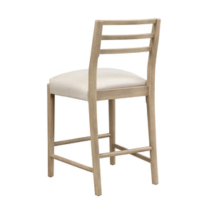 Counter Stool with Ladder Back (Set of 2)