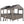 Bunk Bed With Roof, Window, Guardrail, Ladder