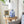 13x25' Blue and White Ceramic Vase Lamp