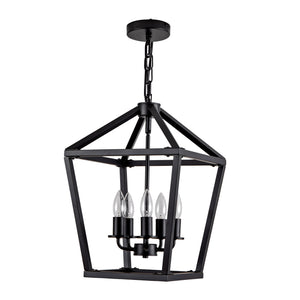 Farmhouse Lantern Chandelier 5-Light
