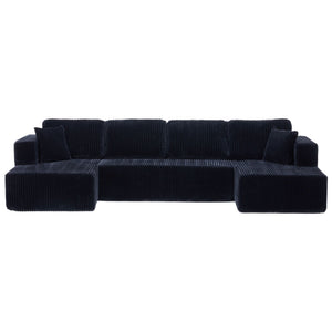 U-Shape Modular Sectional Sofa For Living Room