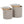 Tray - Contemporary Nesting Ottoman Set