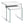 Accent Nesting Table Clear Tempered Glass For Living Room (Set of 2)