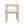 7 Pieces Acacia Wood Outdoor Dining Set with Cream Cushions
