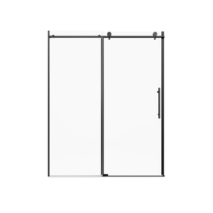 56-60" W x 76" H Stainless Steel Frameless Sliding Shower Door
