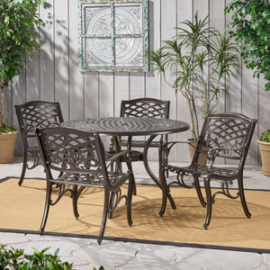 Chachere 5 Piece Dining Set