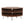 Fan Shape Reclaimed Wood Corner Media Table For Living Room Wise Use Your Space - Natural