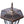 Stratford - Heavy Duty Cast Aluminum Mailbox With Post And Solar Light, Fluted Base, Decorative Modern Mailbox - Brown