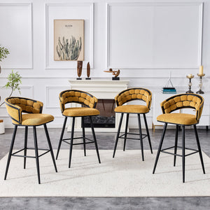 Bar Stools, Kitchen Island Counter Height Stools (Set of 2)