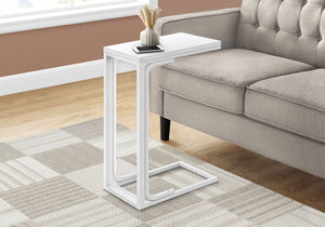 Accent Table, C-Shaped Modern Design