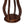 Round Accent Table - Brown