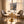 White Marble Tulip Dining Table with Golden Legs