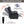 Black Leatheraire Heat Massage Recliner