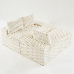 Multifunctional Sofa, Side-By-Side Or Facing Each Other