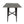 Modern Bar Height Dining Table with Rubberwood Legs and Laminate Table Top