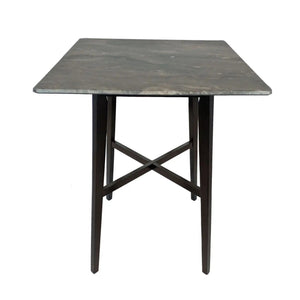 Modern Bar Height Dining Table with Rubberwood Legs and Laminate Table Top