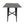 Modern Bar Height Dining Table, Rubberwood Legs and Laminate Table Top