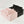 Multifunctional Sofa Pink Black, Fits 4 People
