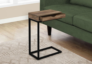 Accent Table, C - Shaped Contemporary Elegant Design