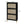 Modern Rattan 3 Door Shoe Rack Cabinet for Entryway