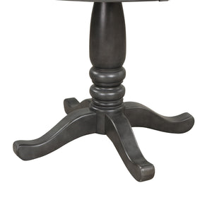 Dining Table - Gray - Faux Marble