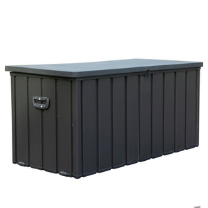 120 Gallon Outdoor Storage Deck Box Waterproof, Large Patio Storage Bin
