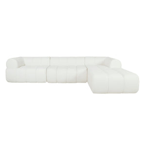 122" Modern L-Shaped Sectional Sofa with Chaise Lounge