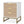 Nightstands With 3 Drawers, Zig Zag Design (Set of 2) - White / Oak