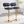 Adjustable Height Bar Stools & Footrest For Kitchen Island (Set of 2)