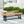 Cloud Outdoor Bench With Acacia Wood Frame And Slat Panel Design